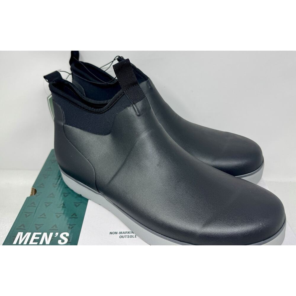Staheekum Men's Rain Shoes Black Size 13 NEW